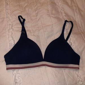 Hanes navy bra